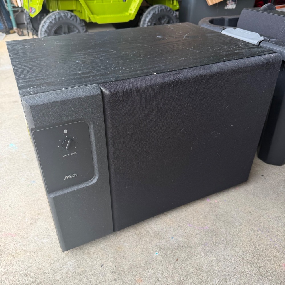 Atlantic Technology 262 PBM Powered Subwoofer Home Theater Bass Speaker Working